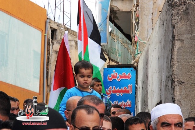 أم الفحم:المئات يشاركون في مظاهرة ضد الإنتهاكات في الأقصى وإستنكارا لقتل خير حمدان